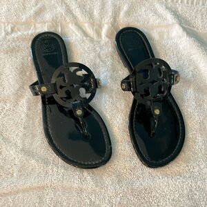 Tory Burch Patent Leather Sandals 9
